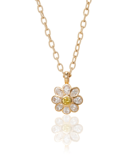 Whether He Loves Me or Loves Me Not Pendant