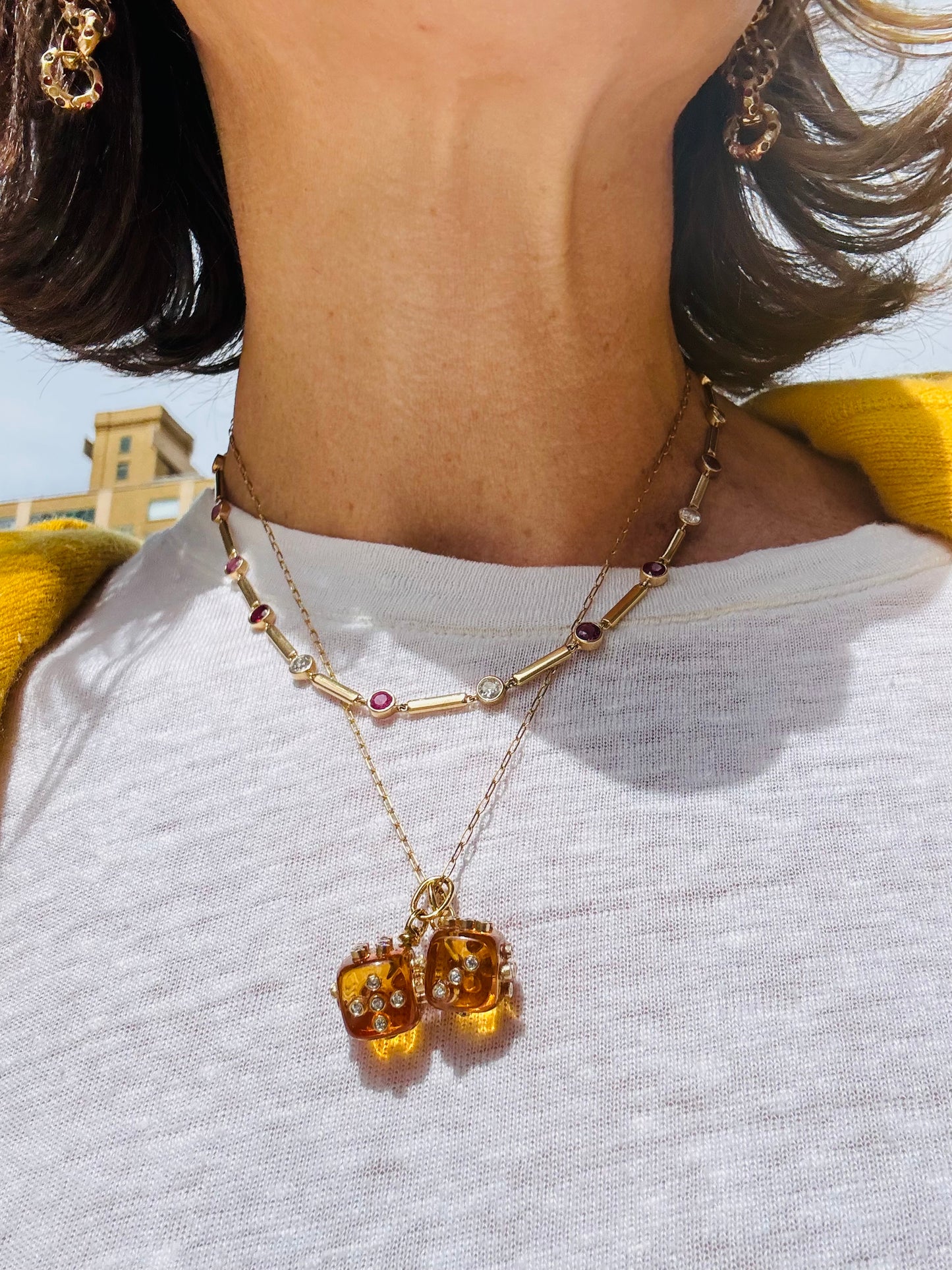 Roll of the Dice Pendant