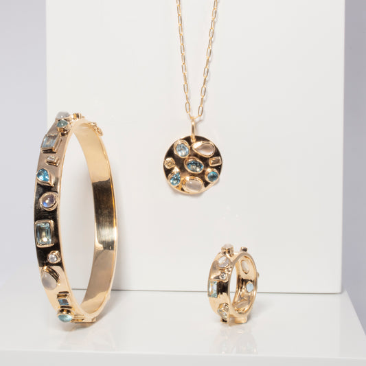 Confetti Bangle- wide
